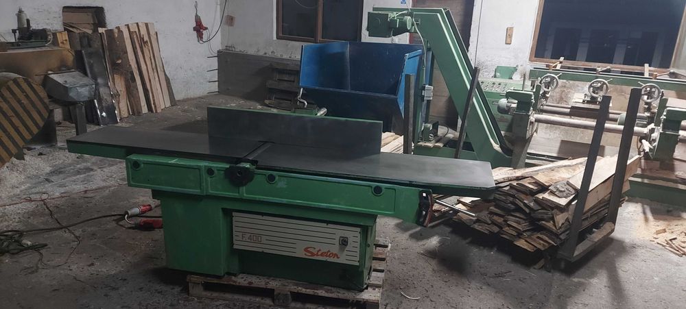 wyrówniarka heblarka strugarka   steton 400 wyposażenie warsztatu