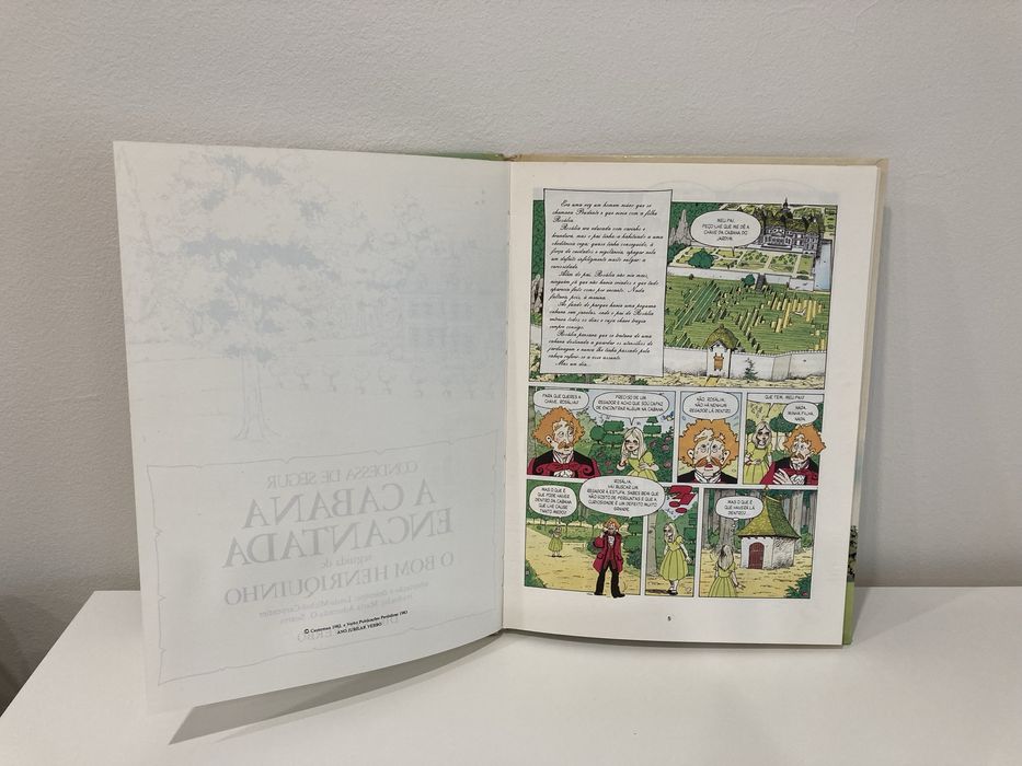Livro A Cabana Encantada, de Condessa de Ségur