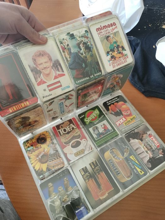 Coleção calendários anos 80