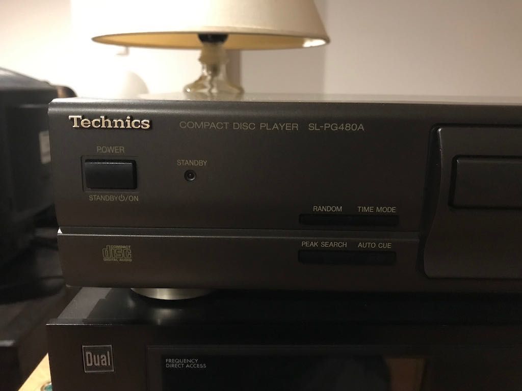 Leitor CD Technics SL-PG480A