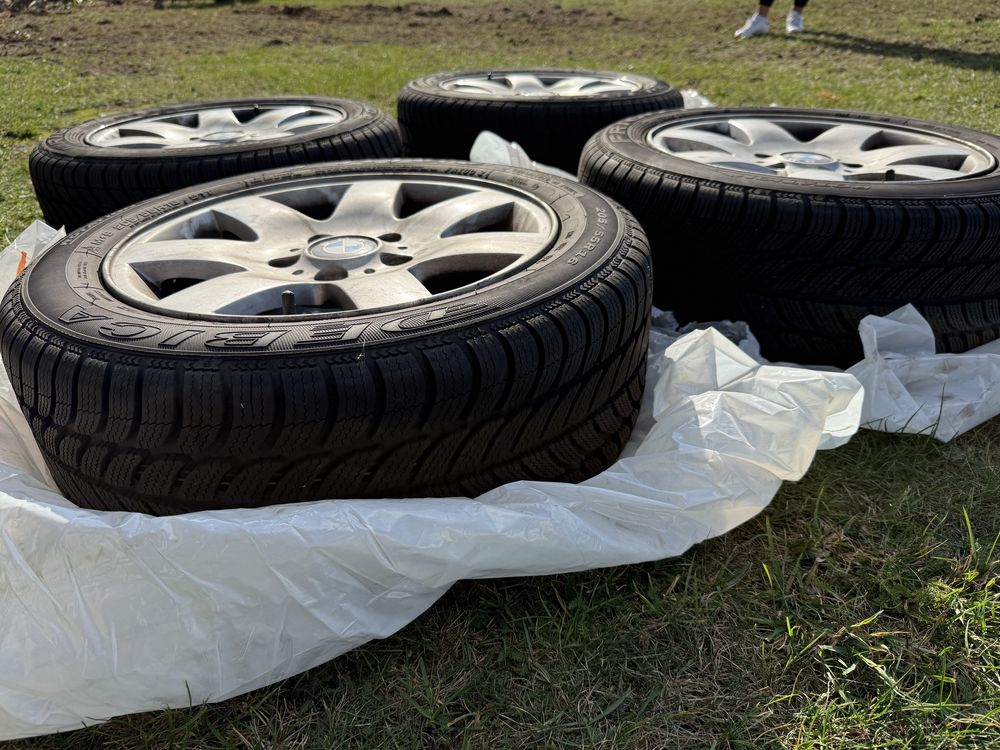 Opony+Felgi Bmw Zimowe Debica frigo 205/55 r16 Idealne Caly komplet!