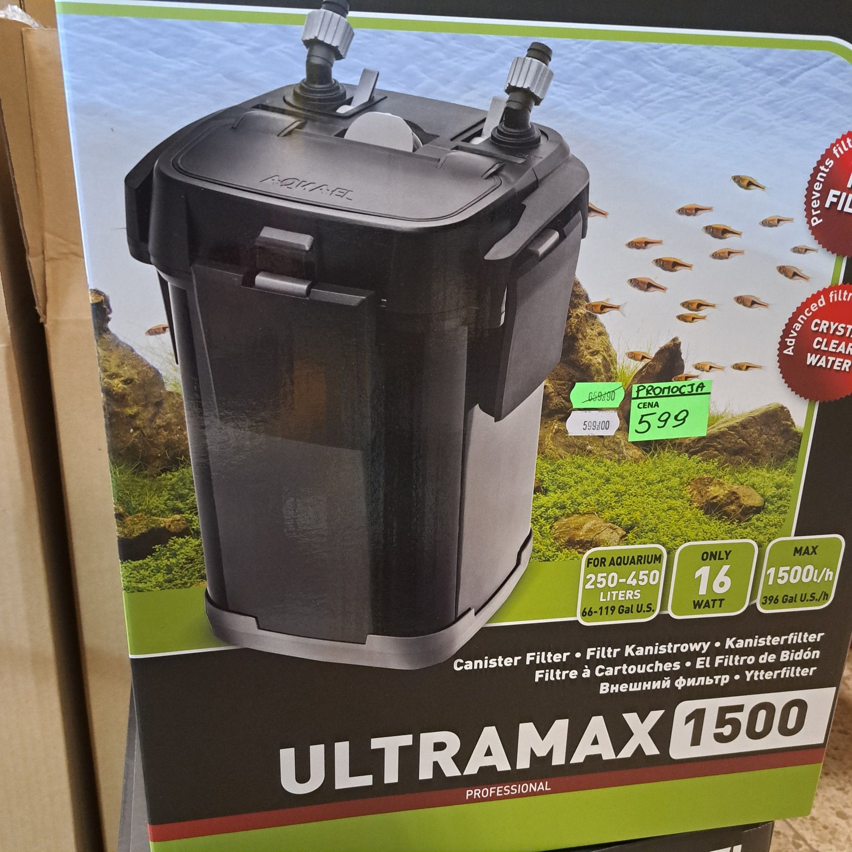 PROMO Filtr ultramax 1500 w GRUBY KOCUR sklep zoologiczny