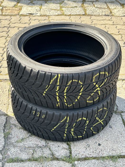 108 Opony Zimowe Bridgestone 225/45/18 Bardzo Ładne