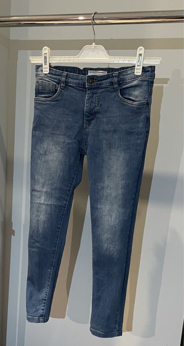 Jeansy niebieskie rozmiar 140/146