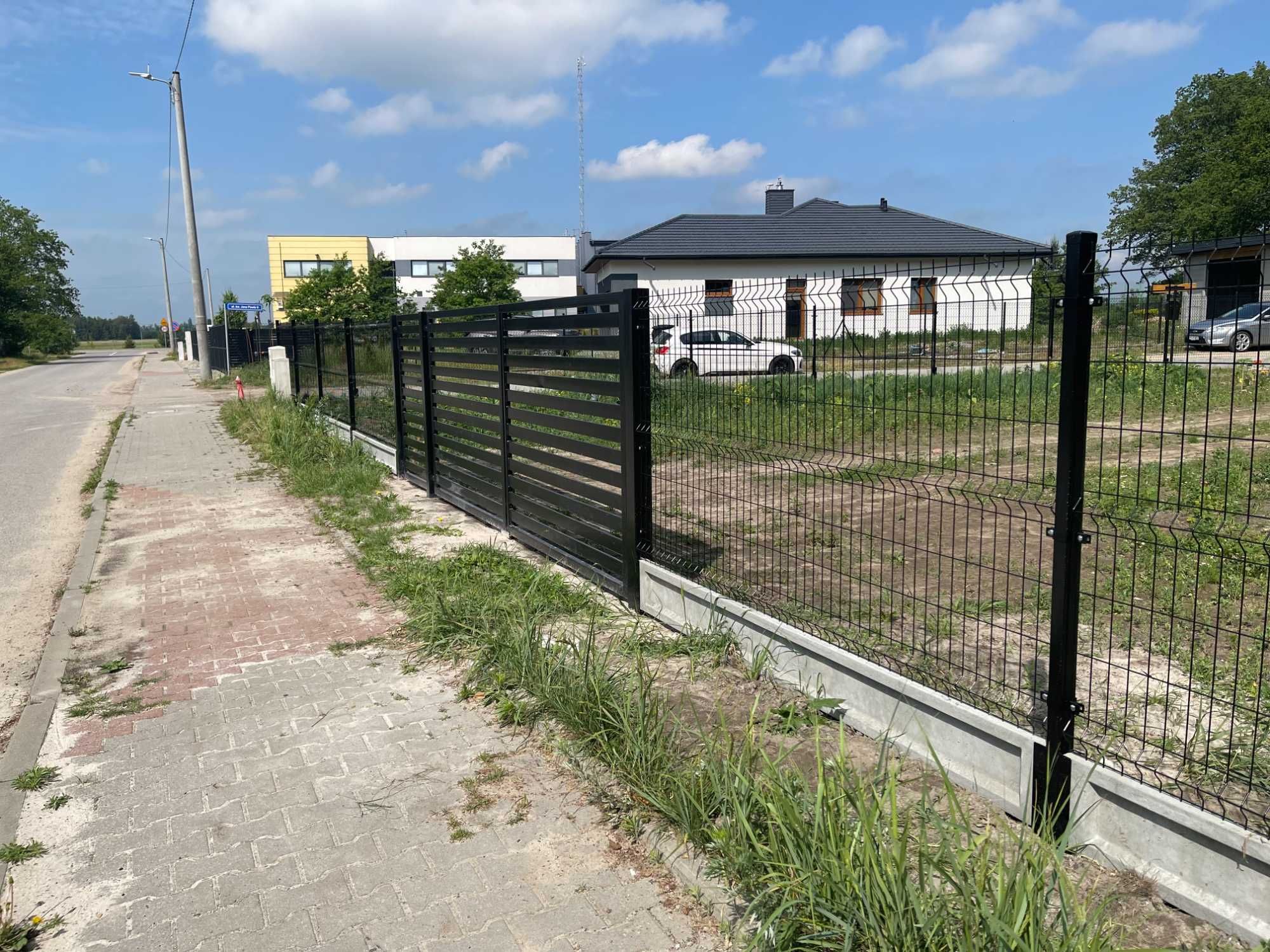 Ogrodzenie Panelowe 3d Transport Podmurówka Najtaniej Montaż Brama