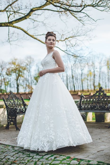 Suknia ślubna w stylu księżniczki