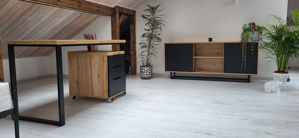 Biurko kosmetyczne manicure LOFT / INDUSTRIAL