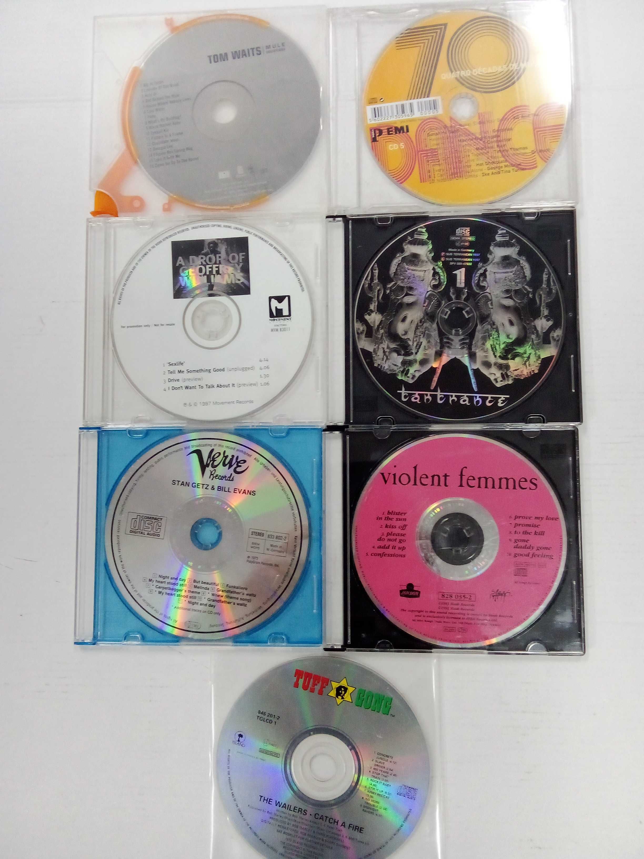 Conjunto de 7 CD`S