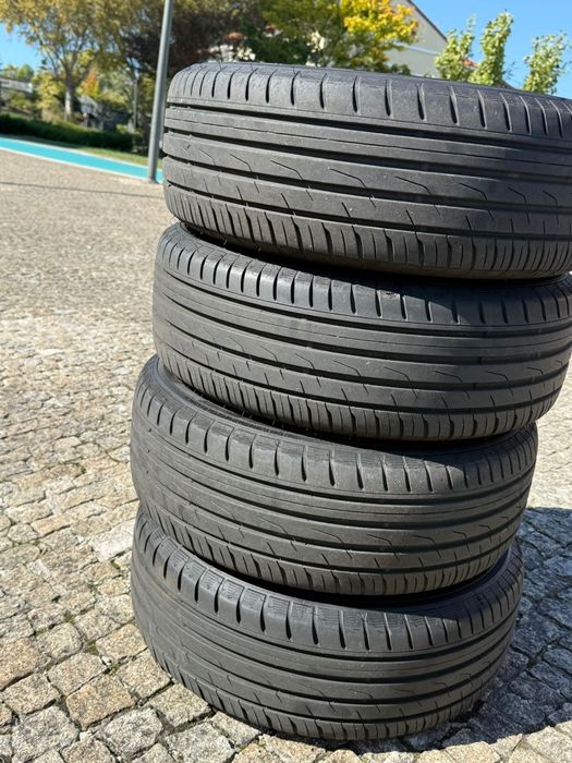 Jantes e pneus semi novos