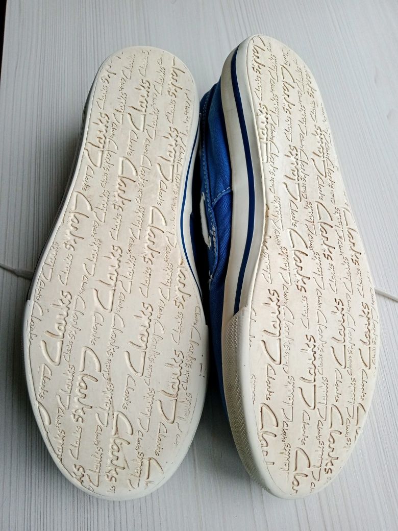 Мокасини Clarks кеди котонові жіночі