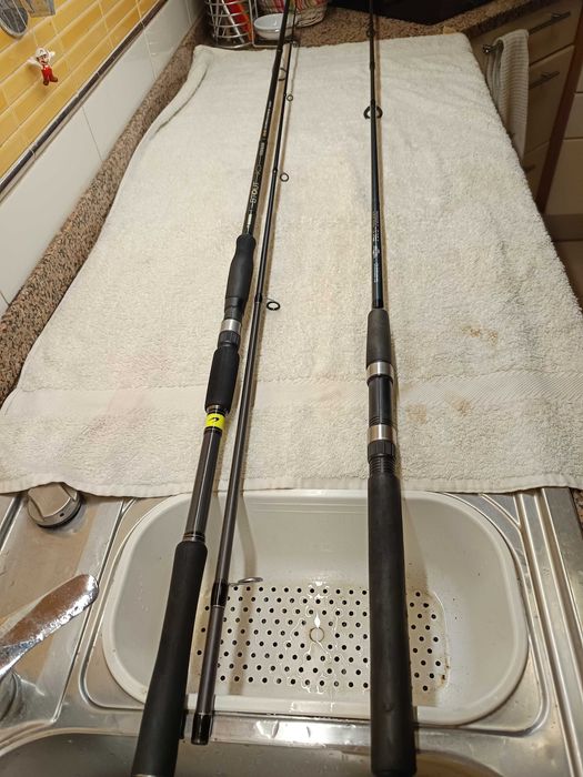 Canas Spinning Barros e Shimano