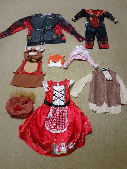 Карнавальные костюмы, маски от 3 -8 лет