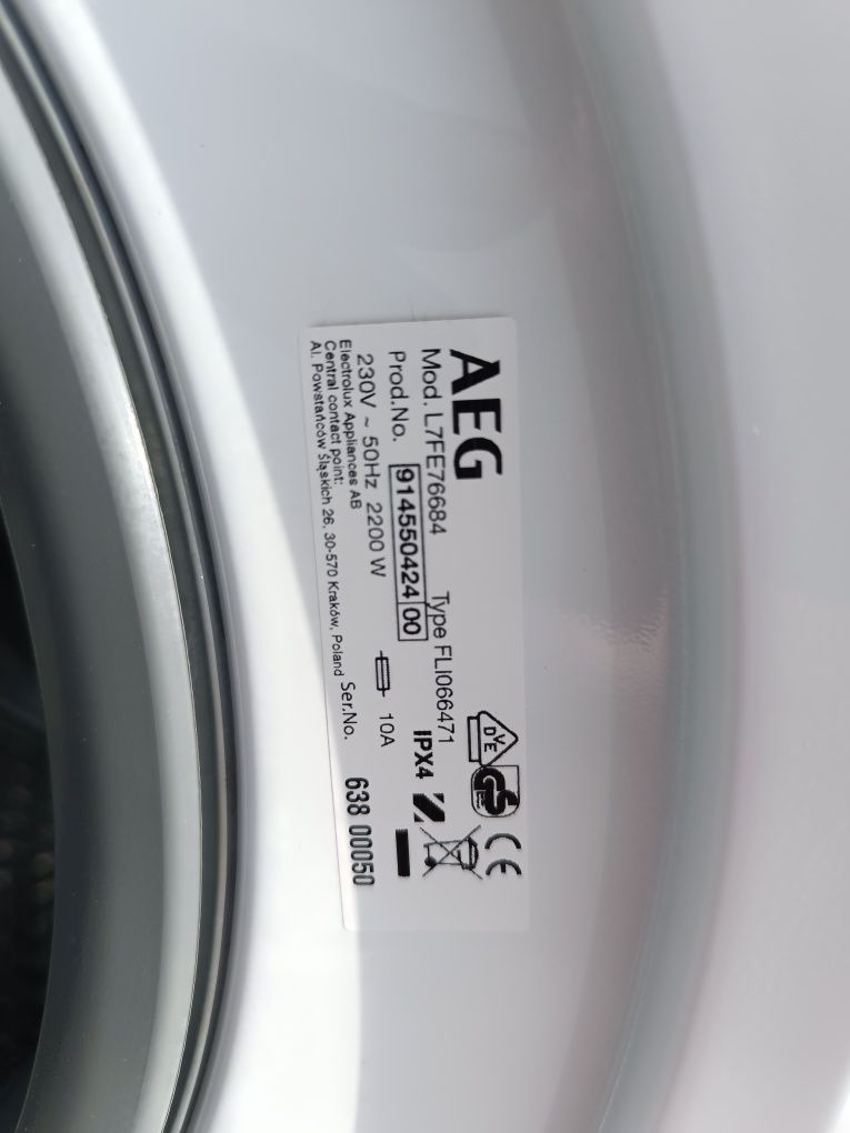 Пральна машина Aeg series 7000