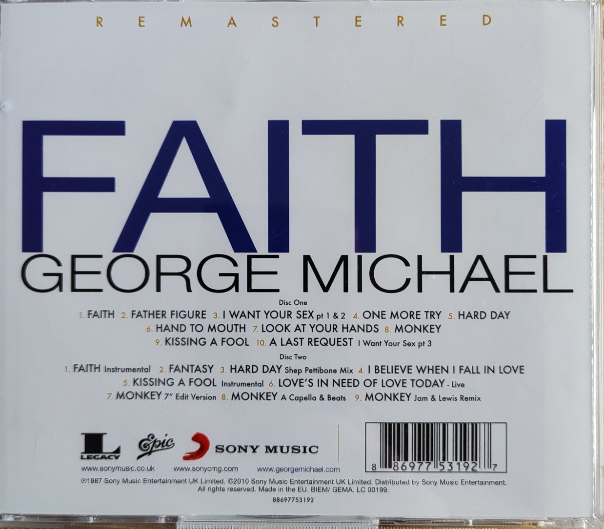 Faith -  George Michael podwójny album