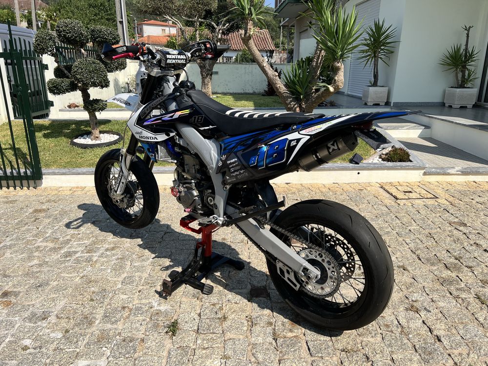 Honda CRF450R supermotard