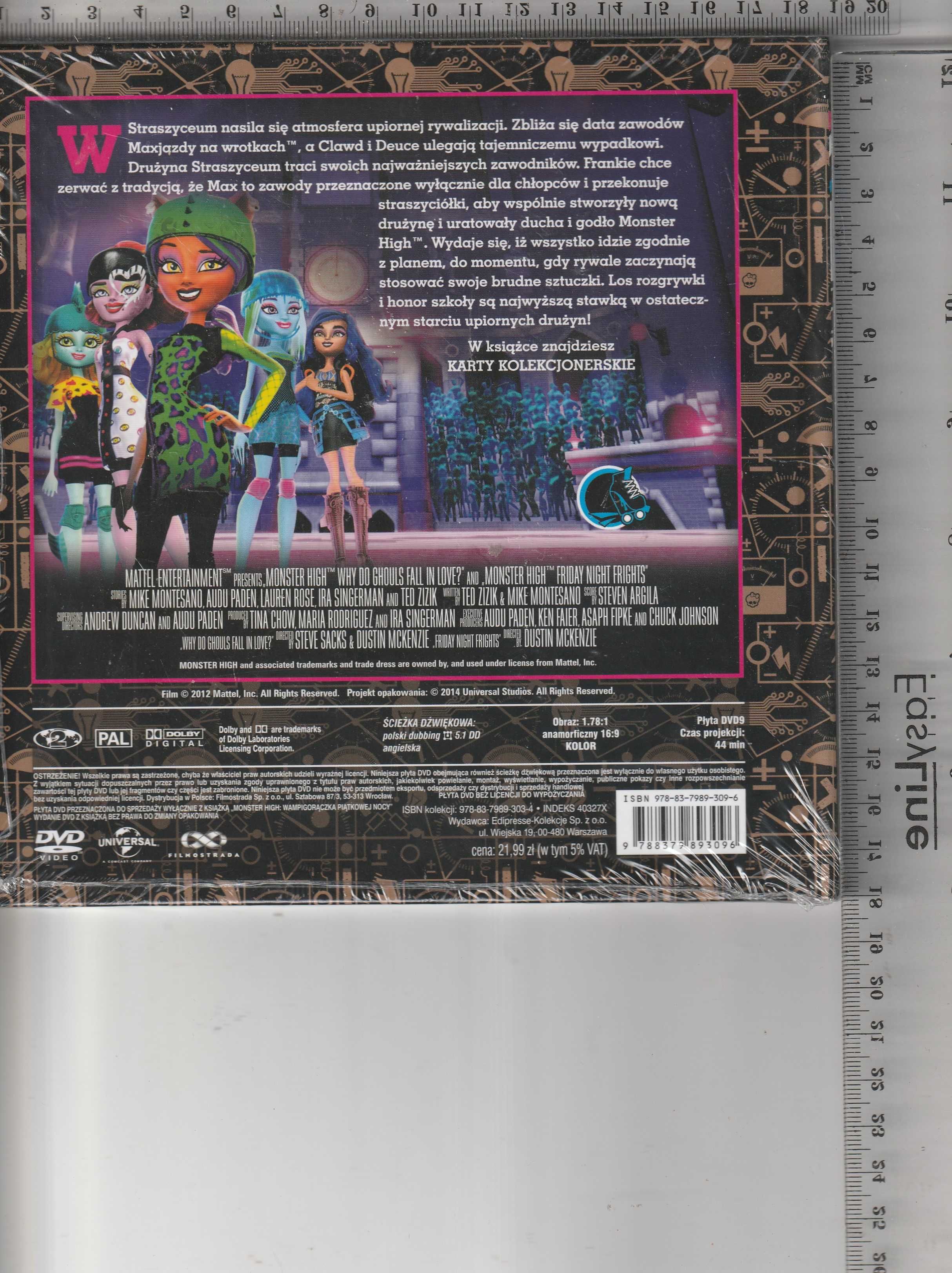 Monster High Upiorna siła miłości DVD