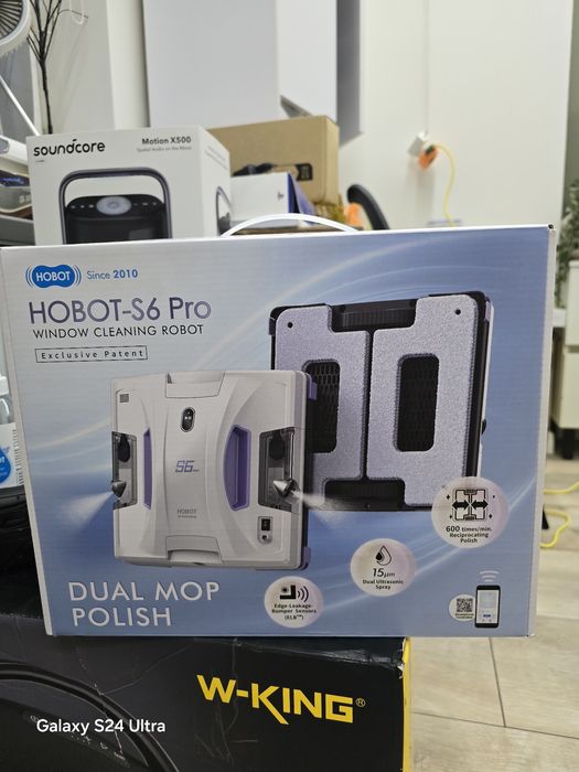 Робот для миття вікон Hobot-S6 pro