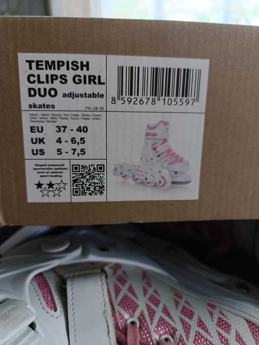 Продам роликовые коньки б.у в отличном состоянии