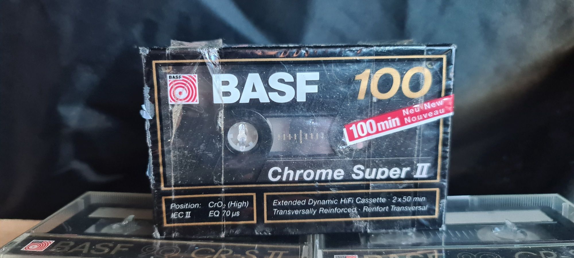 Kaseta magnetofonowa BASF chrom super II
