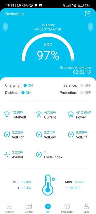 LIFEPO4  акамулятор jcdsolar 12.8v 100 A/h