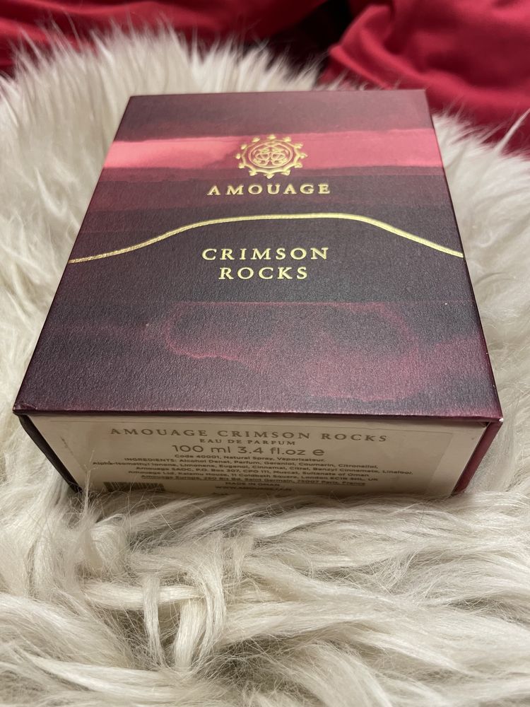 Amouage Crimson Rocks 100ml uzywane 3/4 flakonu