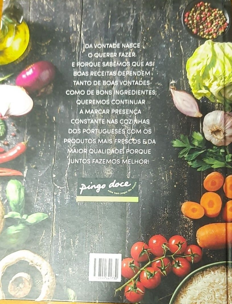 Livro com 150 receitas culinária