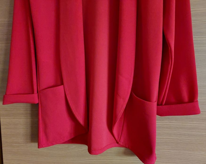 Blazer Vermelho Mulher, TM