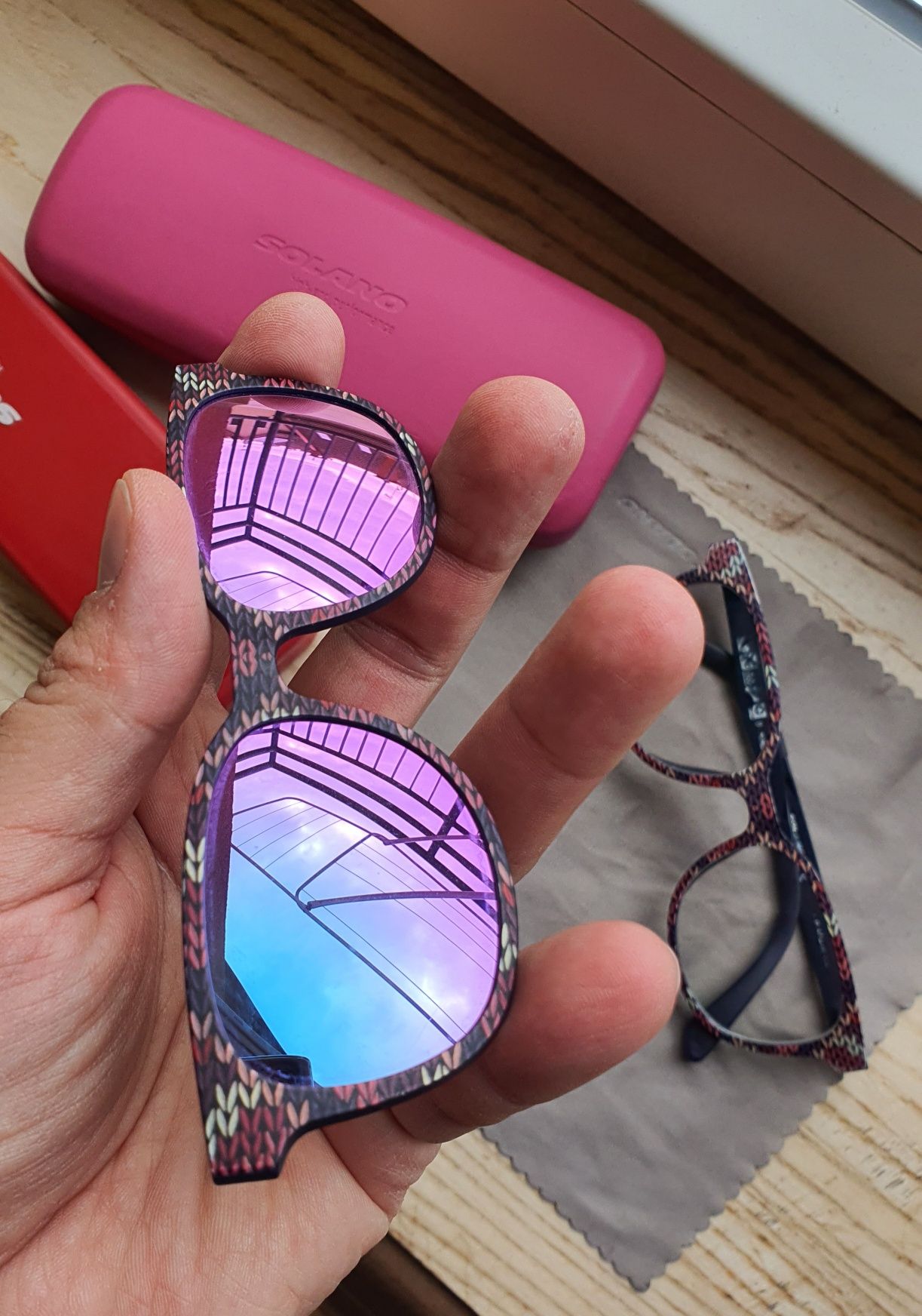 Oprawki Solano nakladki okulary 47x16-130