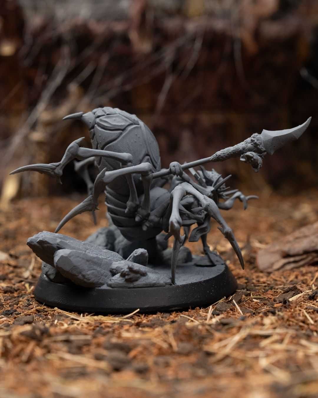 Olbrzymi Pająk Szaman - Figurka 32mm 14K zgodna z DnD RPG Pathfinder