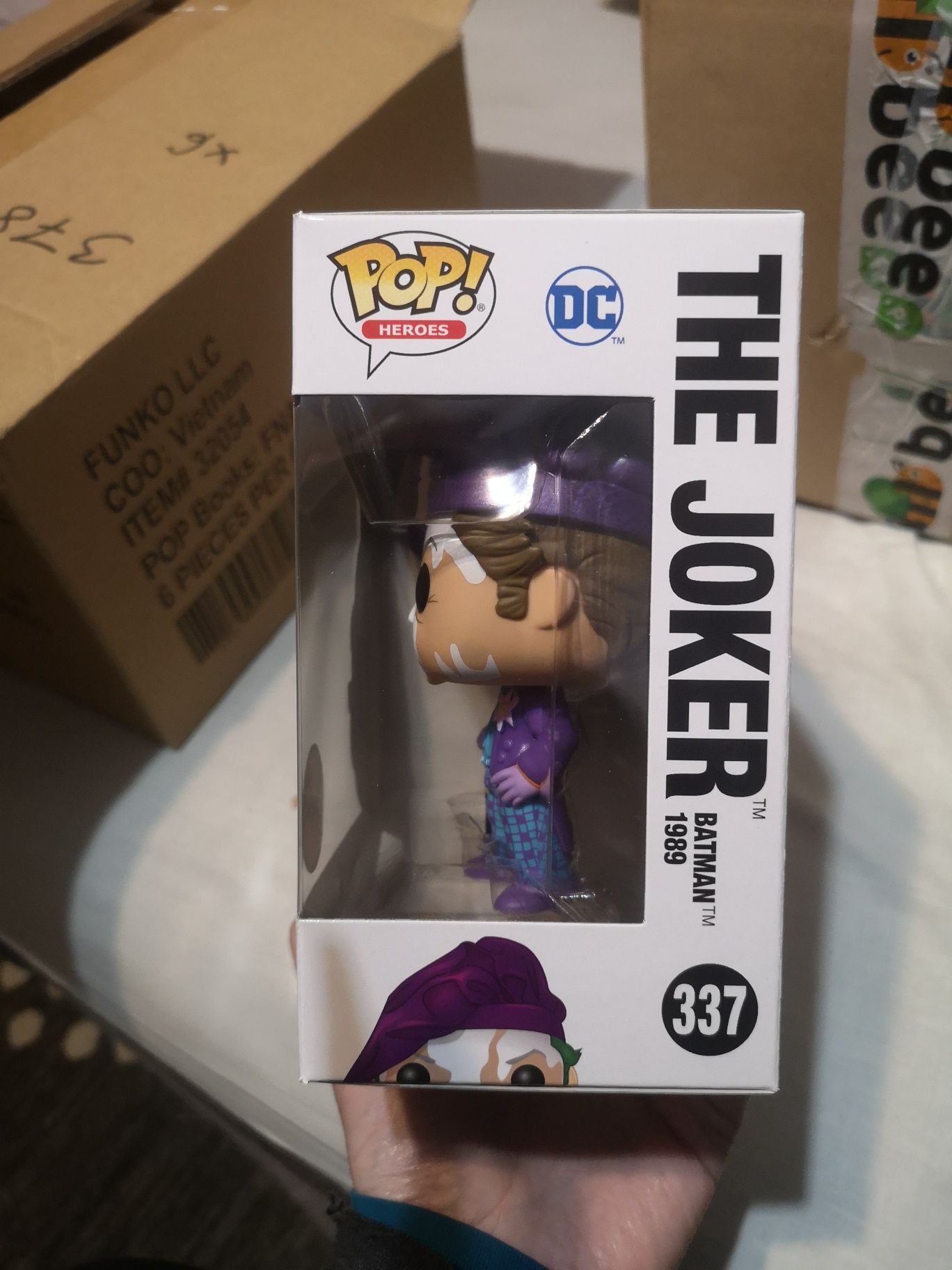 Funko Pop! The Joker Chase Batman 337 stan 10/10 figurka