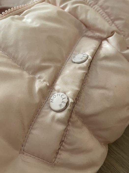 Детский зимний пуховой комбинезон Moncler 12-18м 80см