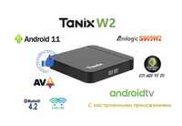 Tanix W2 с настройкой и прошивкой Android TV 11