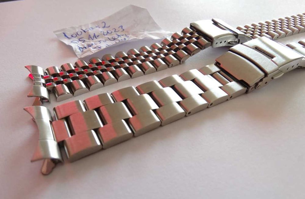 Bransoleta 20mm 22mm Jubilee do zegarka Seiko SKX citzien Orietn Casio
