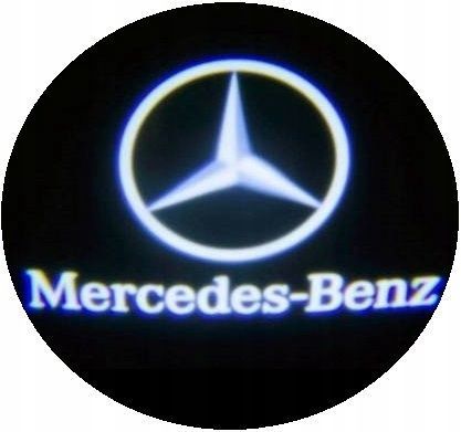 LED LOGO lampki drzwi mercedes clk w209 slk r171