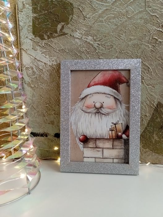 Decoração de Natal - Moldura