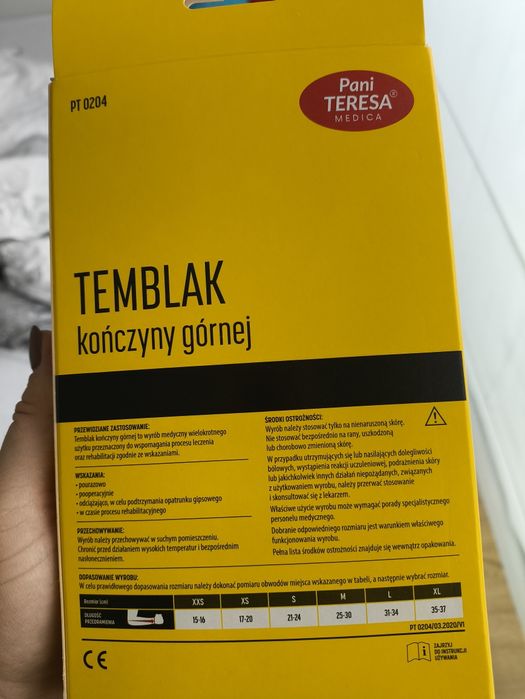 Temblak rozmiar L
