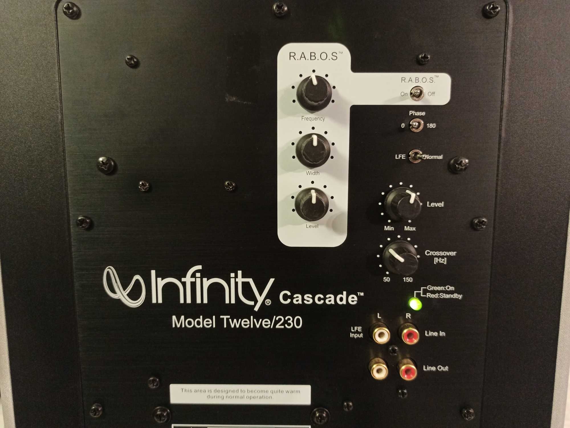 Subwoofer INFINITY Cascade Twelve/230