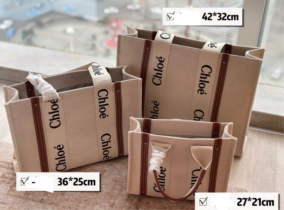 Torebka CHLOE tote bag ROZMIARY