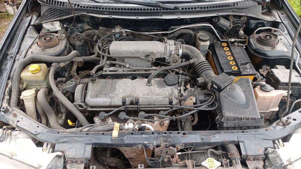 Mazda 323 f BG 1.6 1.3 мотор /свап .Сліпа є багато чого.