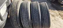 Opony 17.5 jak nowe Dunlop SP 444 komplet napędowy 215/75/R17.5