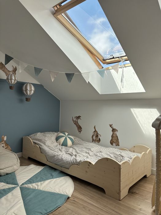 Drewniane łóżeczko dziecięce „ CHMURKA ”