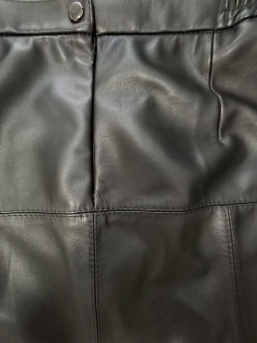 Шкіряна спідниця стан нової, L