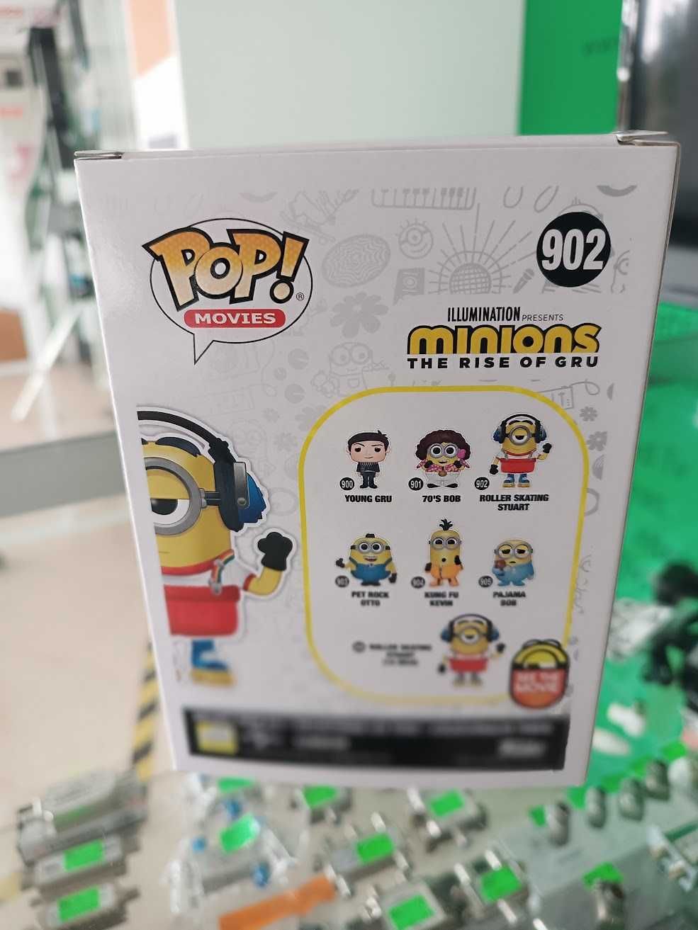 Novidade:POP! Minions The Rise of Gru Roller Skating Stuart 902