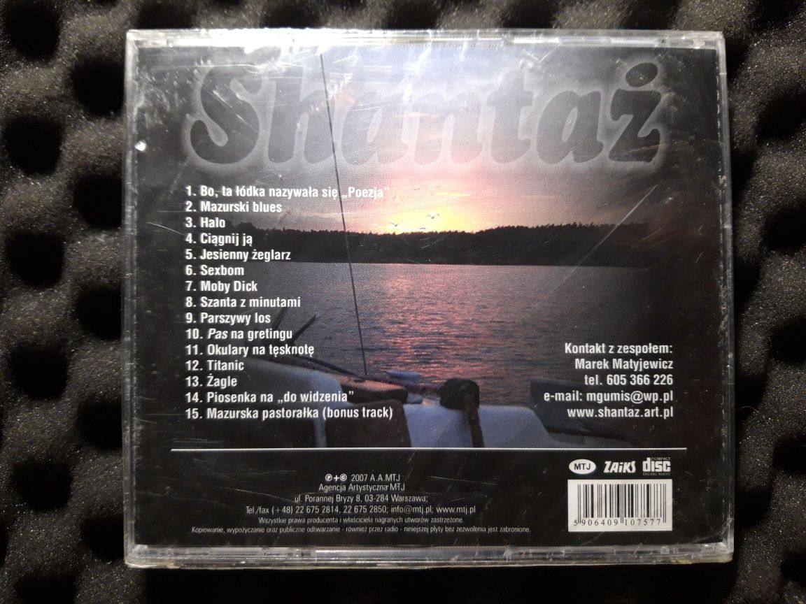 Shantaż - Wrócisz Na Jeziora... (CD, 2007, FOLIA)