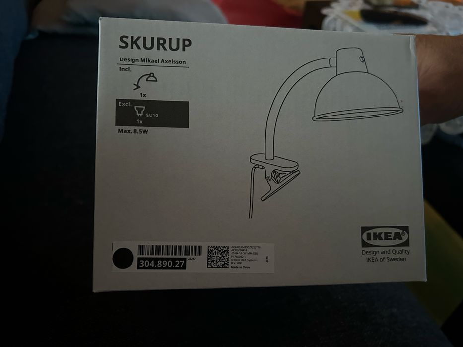 Lampka na bjurko SKUTUP Ikea