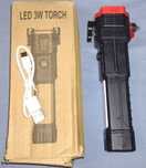 Світлодіодний ліхтарик USB-акумуляторна батарея led hammer torch
