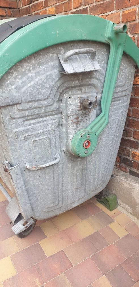 Kontener/pojemnik na śmieci 1100l metalowy