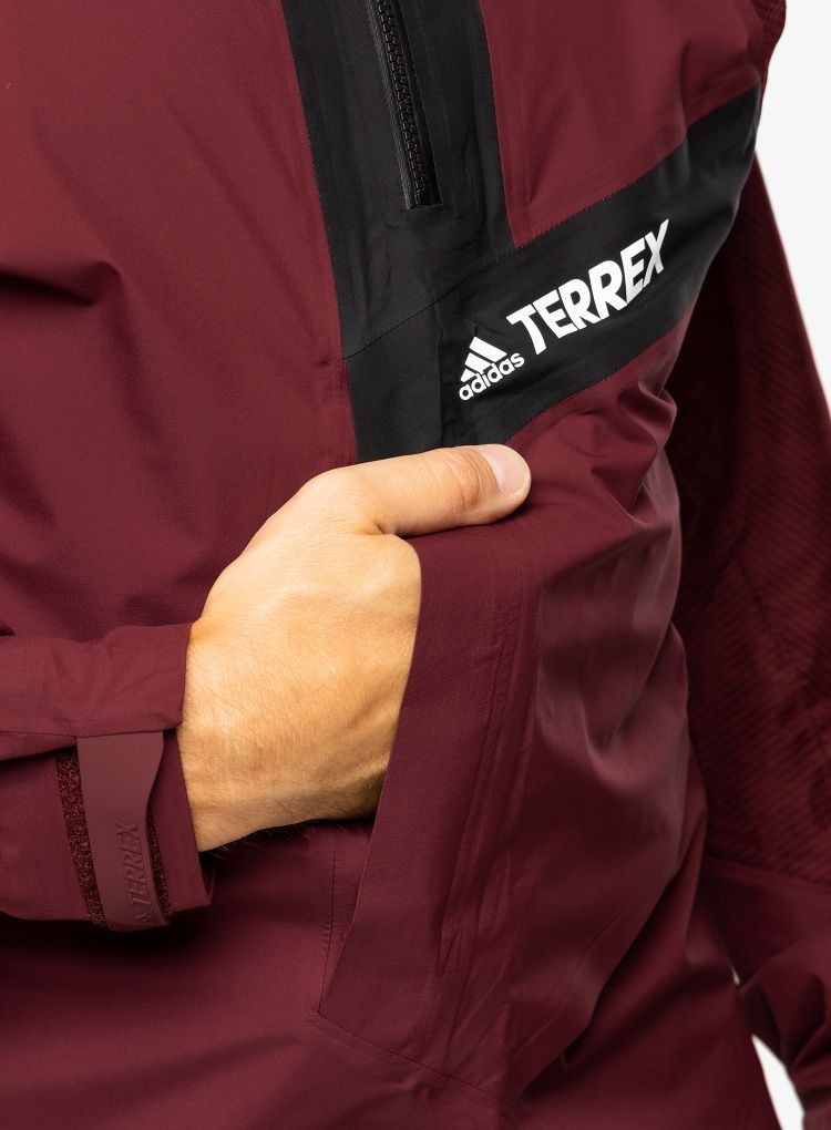 Чоловіча куртка на мембрані adidas Terrex Techrock RAIN RDY Anorak