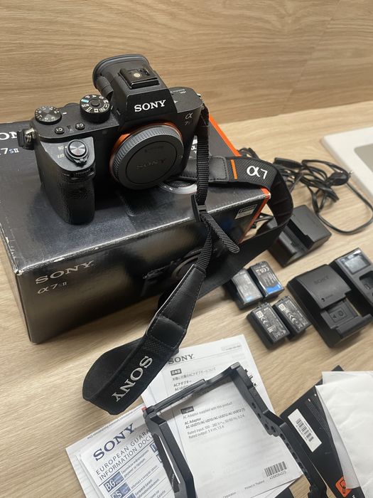 Pełna klatka Sony A7SII A7S2 bezlusterkowiec, stan bdb, komplet