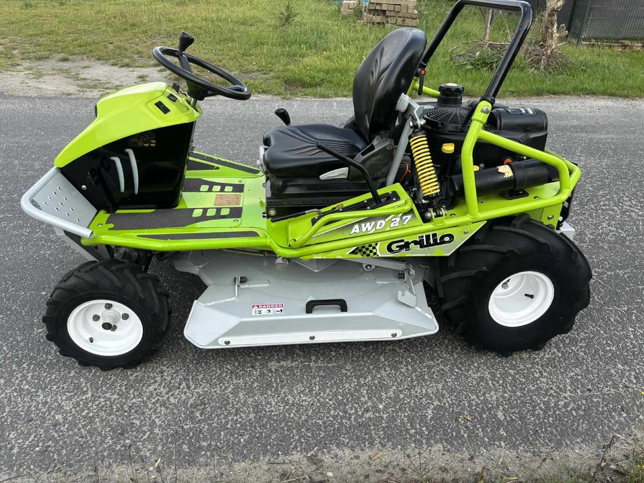 Traktorek Kosiarka Karczownica grillo 10.27 4x4 4wd awd orec etesia as